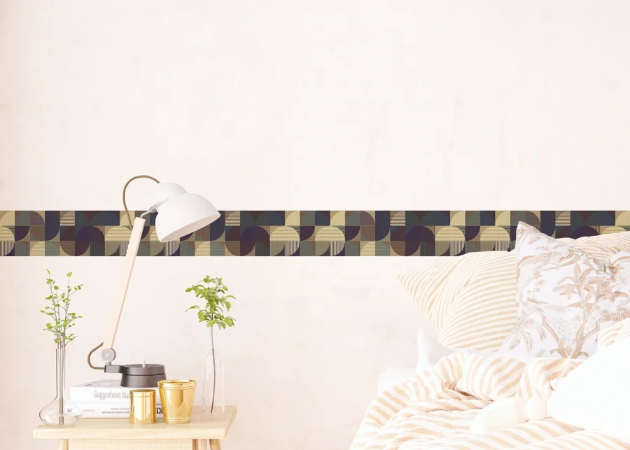 Wall Border Twisted Paths | 5 m x 13.8 cm | WB 8433 - Image 5