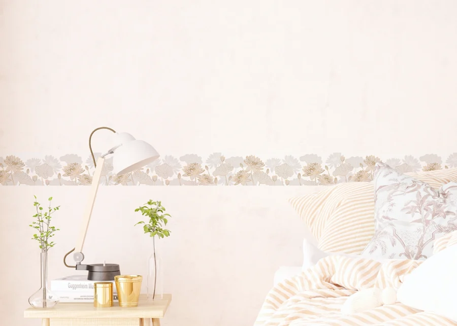 Wall Border Gold Edging | 5 m x 13.8 cm | WB 8437 - Image 5