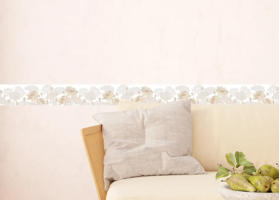 Wall Border Gold Edging | 5 m x 13.8 cm | WB 8437 - Image 7