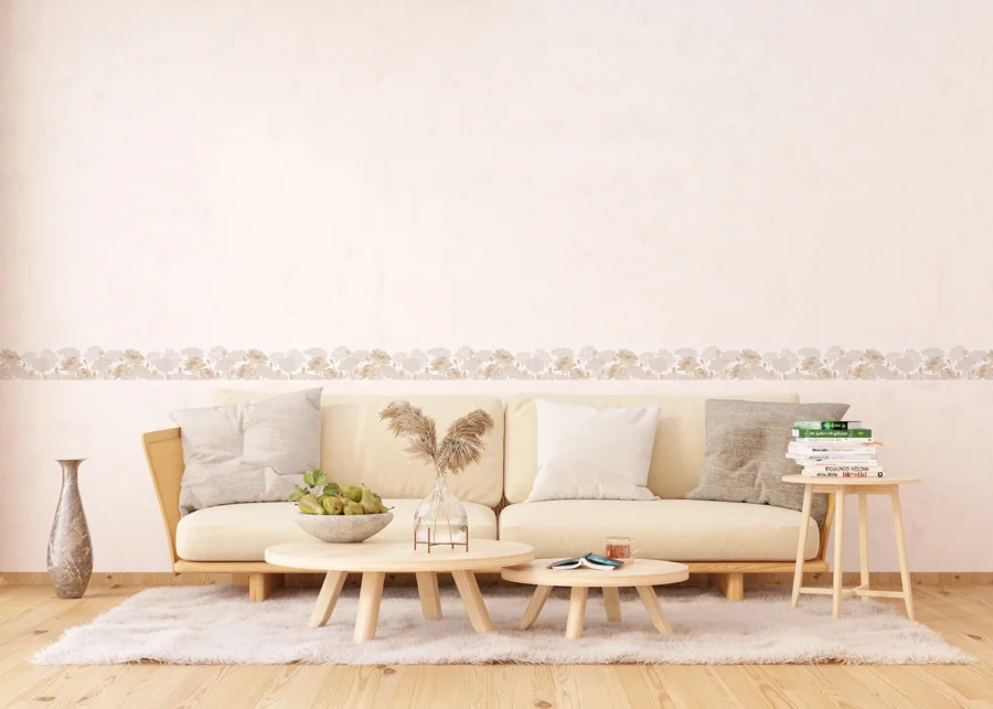 Wall Border Gold Edging | 5 m x 13.8 cm | WB 8437 - Image 6