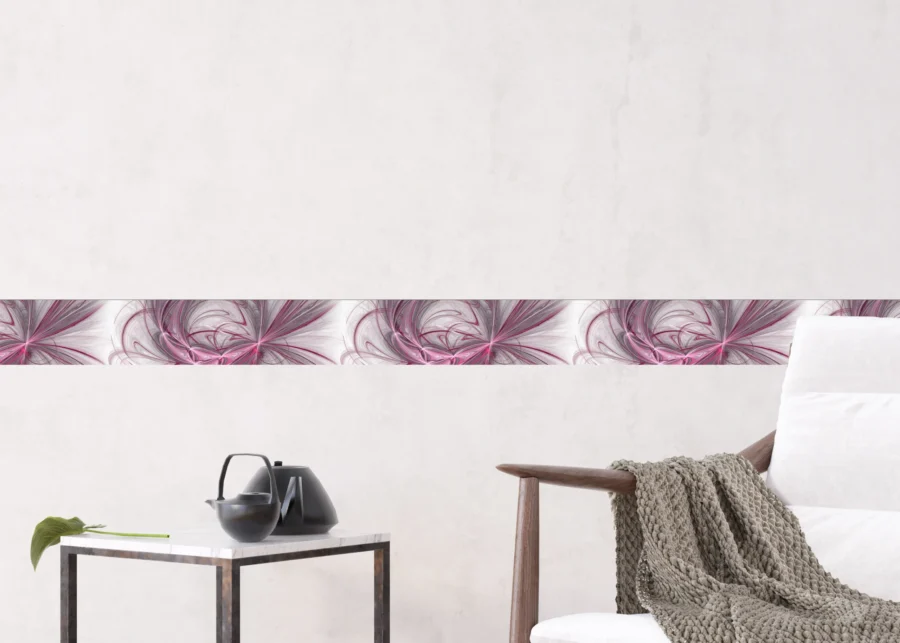 Wall Border Roseate Rhapsody | 5 m x 13.8 cm | WB 8212 - Image 5