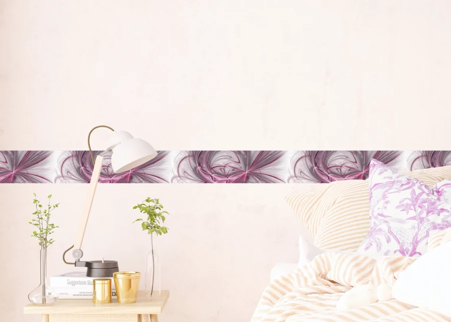 Wall Border Roseate Rhapsody | 5 m x 13.8 cm | WB 8212 - Image 7
