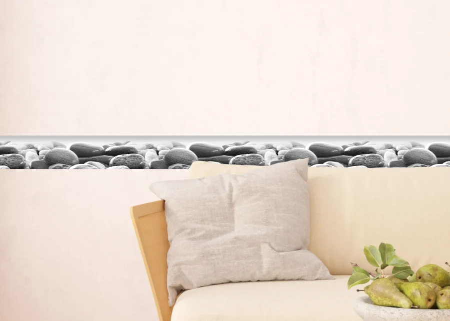 Wall Border Beach Stones | 5 m x 13.8 cm | WB 8215 - Image 4