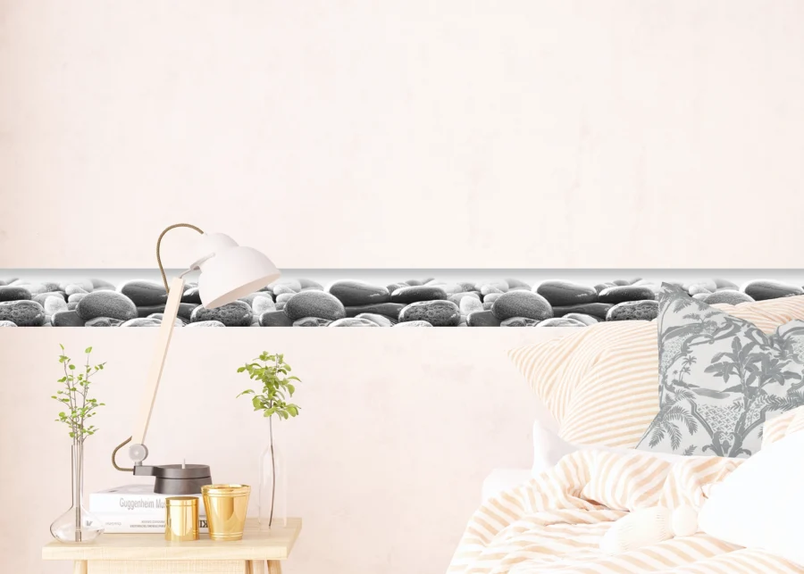 Wall Border Beach Stones | 5 m x 13.8 cm | WB 8215 - Image 7