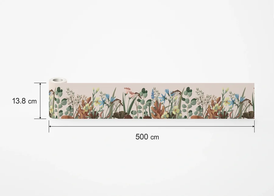 Wall Border Verdant Eden | 5 m x 13.8 cm | WB 8255 - Image 7
