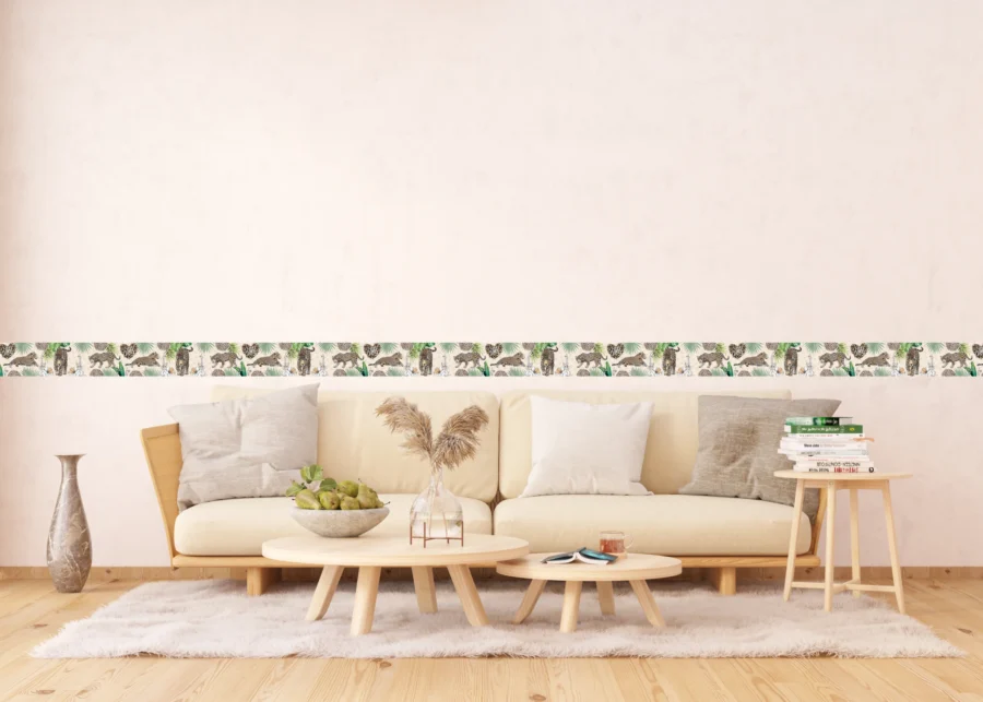 Wall Border Exotic Wildlife | 5 m x 13.8 cm | WB 8263 - Image 3