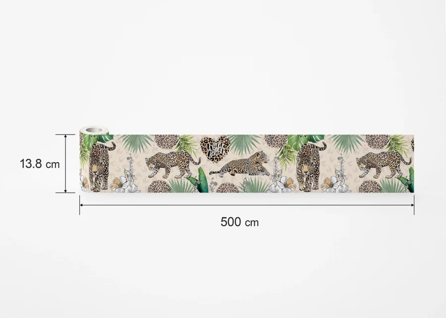Wall Border Exotic Wildlife | 5 m x 13.8 cm | WB 8263 - Image 7