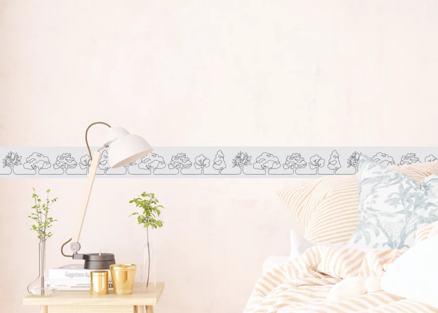 Wall Border Tree Calligraphy | 5 m x 13.8 cm | WB 8281 - Image 6