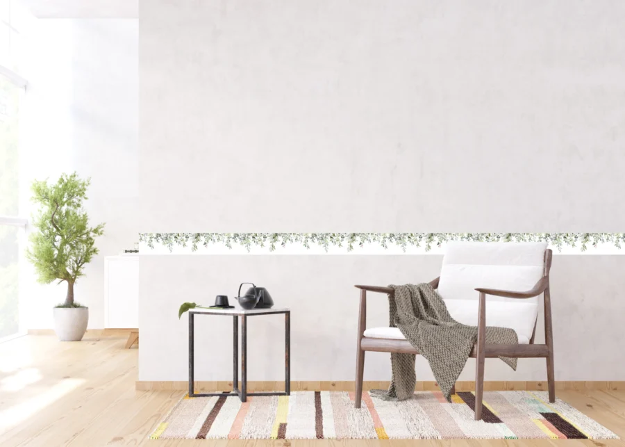 Wall Border Watercolor Branches | 5 m x 13.8 cm | WB 8285 - Image 2