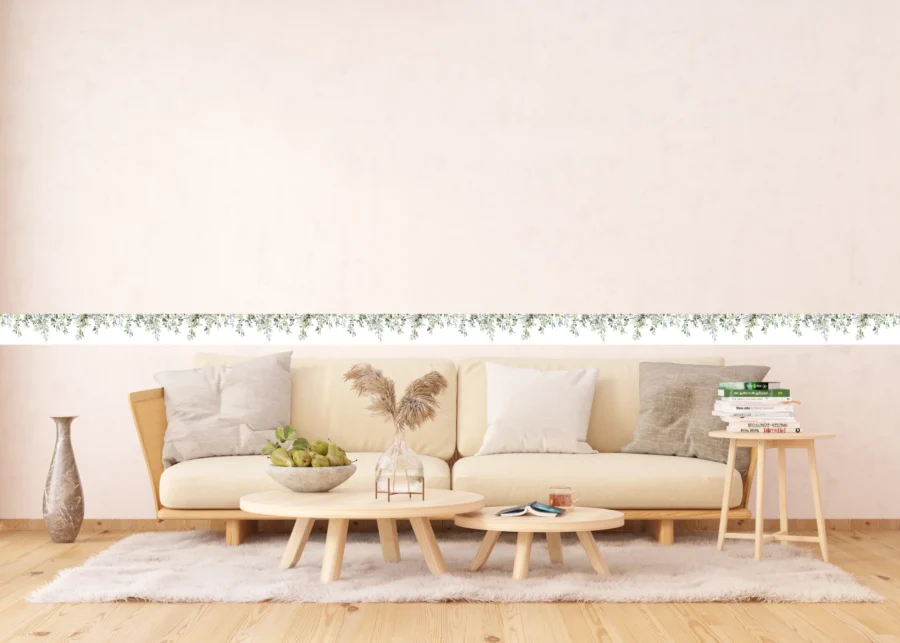 Wall Border Watercolor Branches | 5 m x 13.8 cm | WB 8285 - Image 3