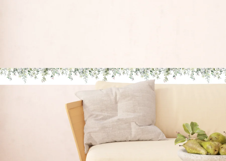 Wall Border Watercolor Branches | 5 m x 13.8 cm | WB 8285 - Image 4