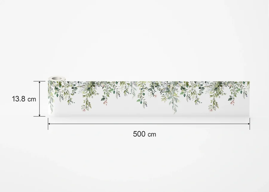 Wall Border Watercolor Branches | 5 m x 13.8 cm | WB 8285 - Image 7