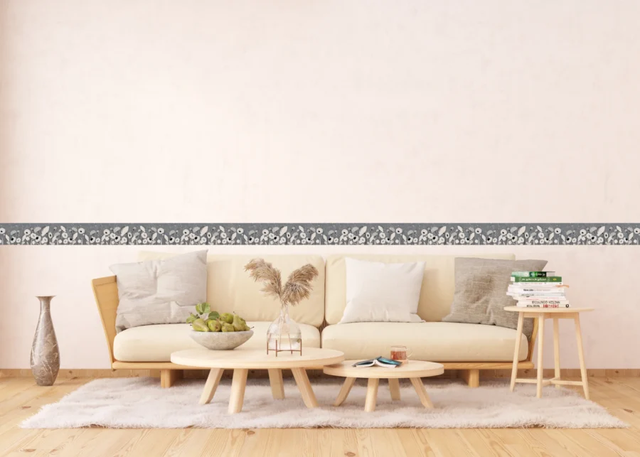 Wall Border Blossom Sketch | 5 m x 13.8 cm | WB 8411 - Image 3