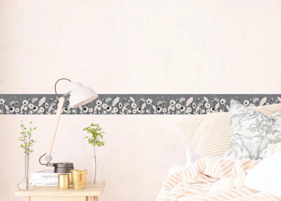 Wall Border Blossom Sketch | 5 m x 13.8 cm | WB 8411 - Image 6