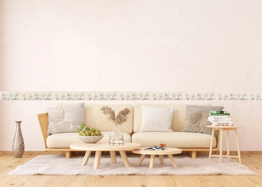 Wall Border Pastel Graphics | 5 m x 13.8 cm | WB 8429 - Image 4