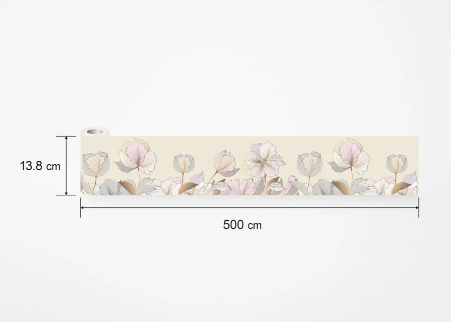 Wall Border Pastel Graphics | 5 m x 13.8 cm | WB 8429 - Image 8